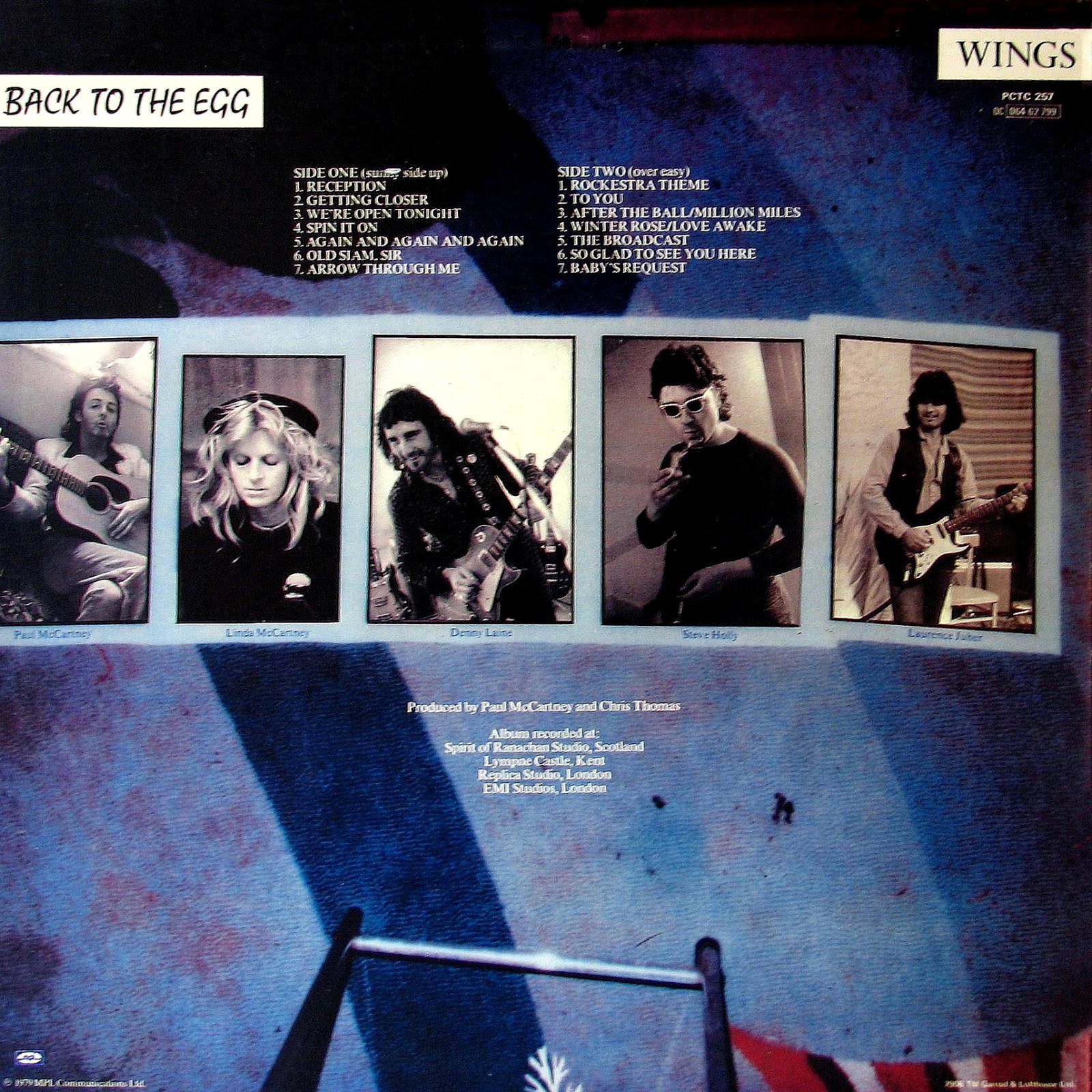 セール！ WINGS☆Back To The Egg UK MPL オリジナル | www